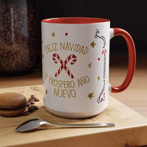 Taza de 15 oz con Diseño Navideño o Personalizado