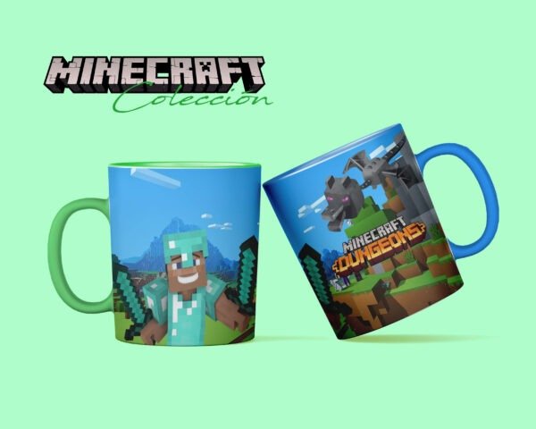 Tazas personalizadas de Minecraft ¡Regalos ideales para gamers!