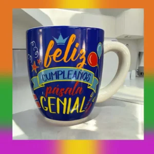 Tazas con frases inspiradoras – Cerámica de 600 ml, variedad de colores y frases