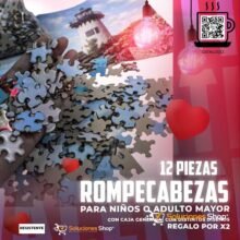 Rompecabezas personalizado 12 piezas + Taza GRATIS