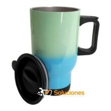 Jarra de Viaje Amarilla - 14 oz Acero Inoxidable 304