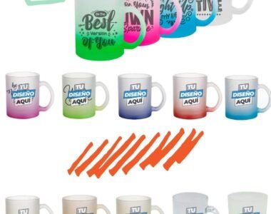 Tazas de Vidrio Glaseado Personalizables en Soluciones Shop Costa Rica