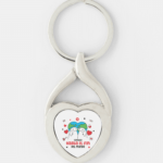 Llavero Metálico Personalizado "Día del Amor y la Amistad" - Pack de 3