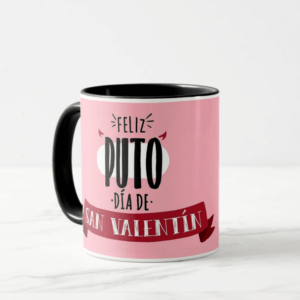 Taza Divertida con Diseño de Anti-San Valentín - Edición Especial | Soluciones Shop Costa Rica