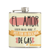 Cantimplora de Bolsillo para Licor "Anti-San Valentín" - Edición Especial