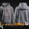 Sudadera gris premium "Diseña tu estilo"