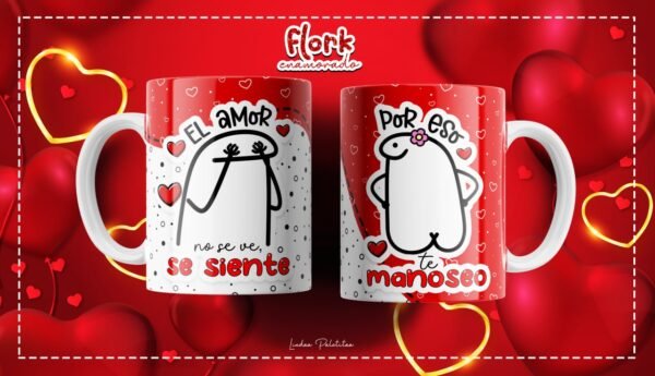 Tazas Flork Enamoradas - Edición Especial