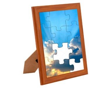 Rompecabezas 12 piezas en portarretrato personalizado