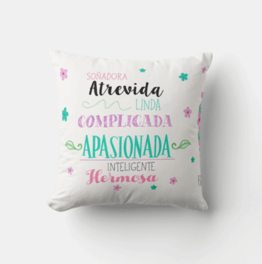 🛒 Cojines Personalizados con Relleno Antideformable – Diseña el Tuyo