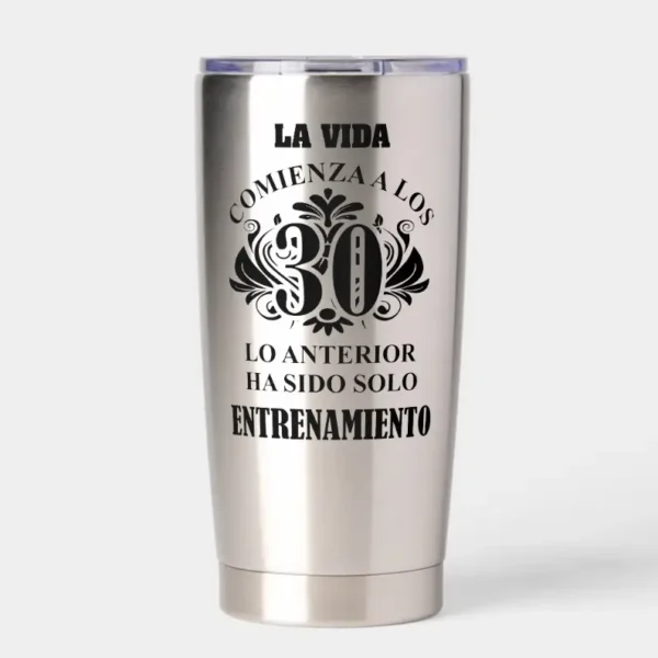 Vaso Térmico Personalizado con Diseño Leyendas y Frases Inspiradoras