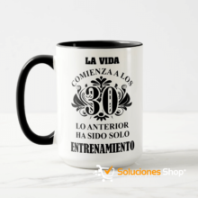 Taza personalizada clásica o mágica 15 oz con diseño de leyendas