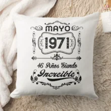 Cojín Personalizado 35x35 cm con Relleno – Diseño a tu Gusto