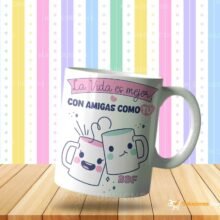 5 Tazas Mejores Amigas Personalizadas con diseños a tu gusto