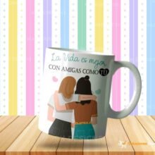 5 Tazas Mejores Amigas Personalizadas con diseños a tu gusto