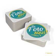 Posavasos personalizados | Añade tu foto, diseño o marca para eventos y decoración del hogar