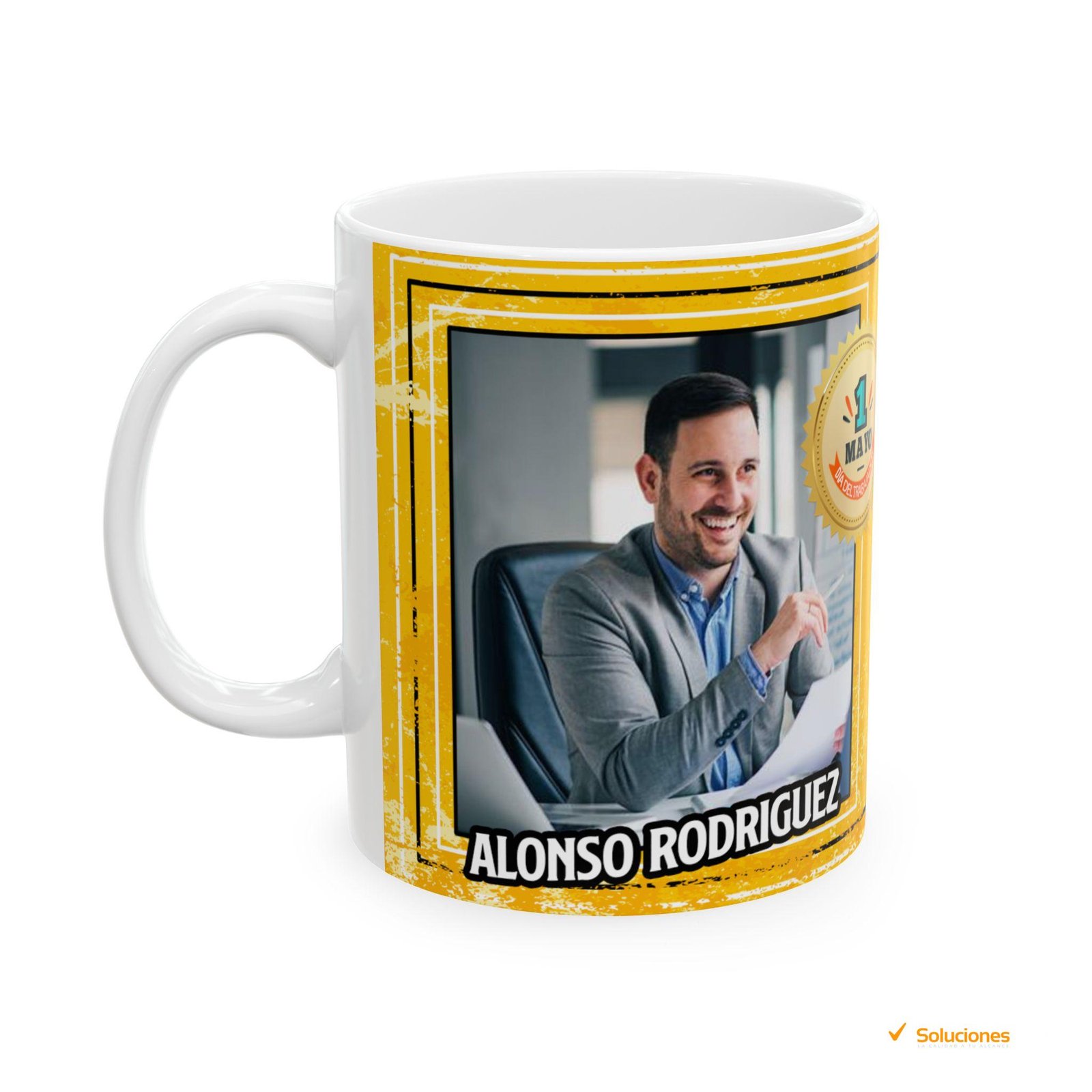 taza personalizada, taza 15 oz, taza para fiestas, taza para celebraciones, regalo personalizado, taza con diseño