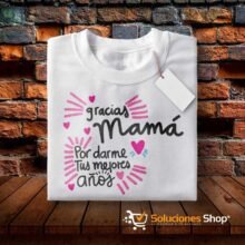 6 diseños para blusas “La Mejor Madre” personalizables