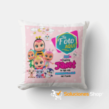Cojines Personalizados “Aquí Duerme” con Nombre y Foto 26 Diseños Exclusivos