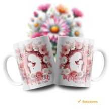 Tazas Mamá 3D con personalizado – 8 diseños únicos