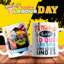 Taza Personalizada Día del Trabajo | Clásica o Mágica