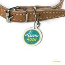 Placa de identificación personalizada para mascotas – Diseño divertido y funcional para perros y gatos