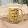 Taza Metálica Personalizada Oro o Plata con Brillo Único