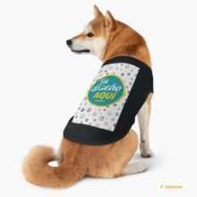 Camiseta tipo tank personalizada para perro – Ropa divertida y moderna para toda ocasión