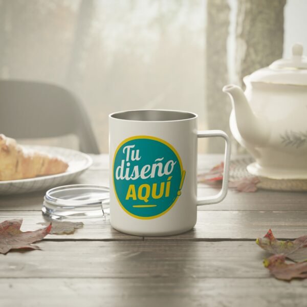 Taza Térmica Personalizada de 12oz – Con tu Diseño o Foto Favorita, Ideal para Café o Té