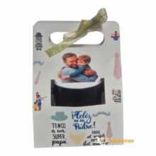 Taza mágica personalizada con dulces y caja especial