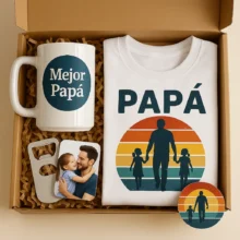 Box de Regalo Premium: Termo, Camisa Exclusiva y Jarra de Café Grande + Regalo Sorpresa
