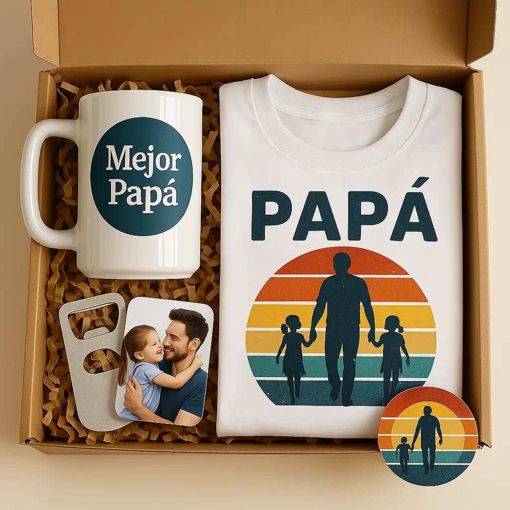Box de Regalo Premium: Termo, Camisa Exclusiva y Jarra de Café Grande + Regalo Sorpresa