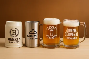 Jarras Cerveceras Personalizadas Diseño Único y Al Por Mayor