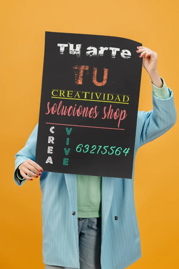 Afiche Póster Laminado Personalizado a Tu Gusto – Oferta 2x3 Diseño Único