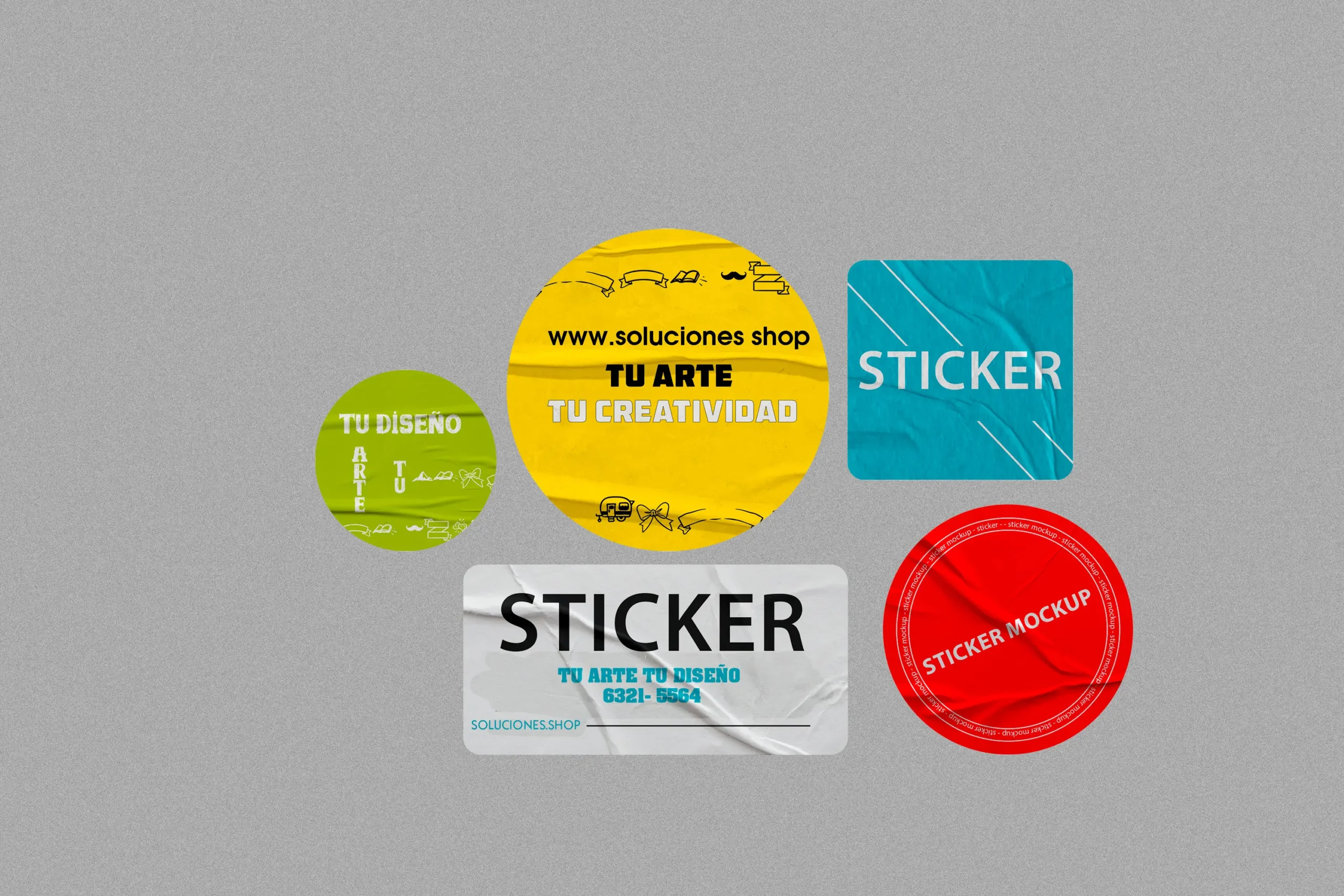Stickers Personalizados a Tu Gusto Diseño Único y Original