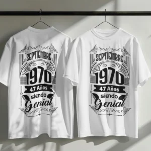 camisetas personalizadas, leyendas de cumpleaños, regalo original, camisetas mes y año, camisetas divertidas, camisetas vintage, diseño personalizado, ropa original