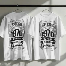 camisetas personalizadas, leyendas de cumpleaños, regalo original, camisetas mes y año, camisetas divertidas, camisetas vintage, diseño personalizado, ropa original