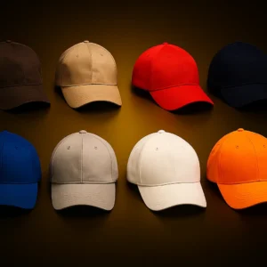 Gorra personalizada lisa negra con diseño exclusivo en DTF