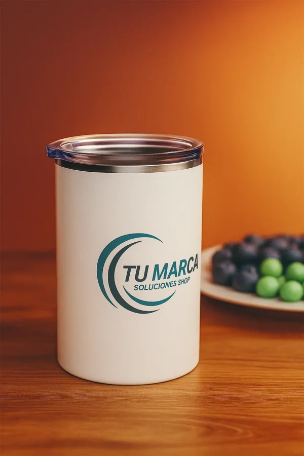 Taza Térmica 400ml Sin Asa 🚫☕ | Anti-Derrames + Diseño Personalizado