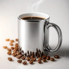 Taza Espejo Dorada o Plata ✨ Personalizada a Tu Gusto Elegancia Premium