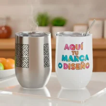 Vaso Enfriador de Vino 🍷 Personalizado con Tu Diseño o Marca