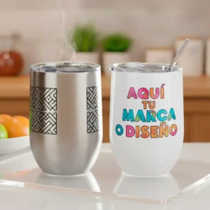 Vaso Enfriador de Vino 🍷 Personalizado con Tu Diseño o Marca