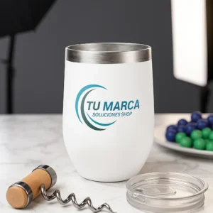 Vaso Enfriador de Vino 🍷 Personalizado con Tu Diseño o Marca