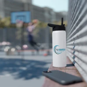 Botella de agua acero inoxidable con tapa estándar - ideal para el día a día