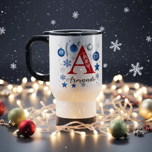 Vaso Térmico Viajero 🚗 | Para Auto u Oficina | Personalizado a Tu Gusto