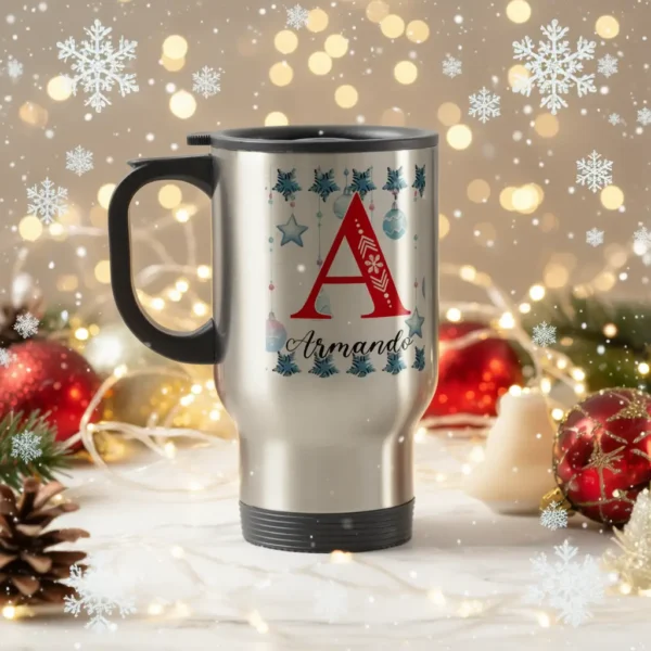 Vaso Térmico Viajero 🚗 | Para Auto u Oficina | Personalizado a Tu Gusto