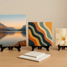 Azulejo Decorativo Personalizado con Base Incluida Tu Foto o Diseño