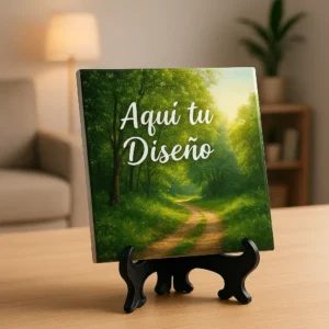 Azulejo Decorativo Personalizado con Base Incluida Tu Foto o Diseño