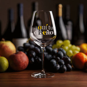 Copa de Vino Personalizada con UV 🍷 Diseño a Tu Gusto Mínimo 6 Unid.