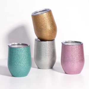 Vaso Vinero de Acero 12 oz 🍷 | Escarchado | Colores Disponibles | Elegancia