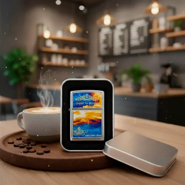 Mechero (Encendedor) Personalizado tipo Zippo | Soluciones Shop® Tienda Oficial | Costa Rica